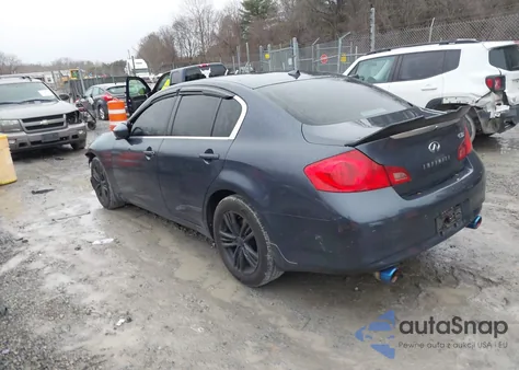 2010 Infiniti G37X из США, поврежденный, VIN JN1CV6AR2AM454567